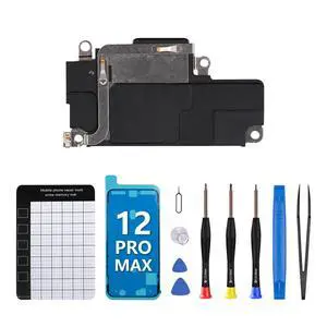 for iPhone 12 Pro Max Loud Speaker Replacement OEM Module | Buzzer Ringer Module Sound Part Flex Cable Assembly Audio Performance Complete Repair Tools Kits for A2342 A2410 A2411 A2412 for iPhone 12 Pro Max Loud Speaker Replacement OEM Module | Buzzer Ringer Module Sound Part Flex Cable Assembly Audio Performance Complete Repair Tools Kits for A2342 A2410 A2411 A2412