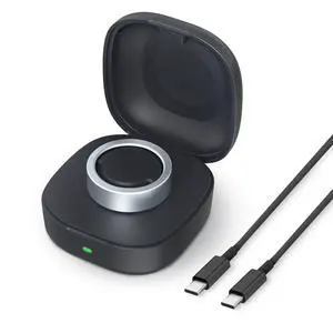 Wireless Charger Case Compatible with Oura Ring Gen3 Heritage/Horizon Small Portable Travel Charging Box for Smart Ring, Size 12 Wireless Charger Case Compatible with Oura Ring Gen3 Heritage/Horizon Small Portable Travel Charging Box for Smart Ring, Size 12