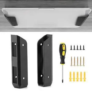 Wall & Under Desk Laptop Mount Holder with Adhesive Screws,1.02"/ 26 mm Thick, Universal for Laptop, Mac mini, MacBook, Keyboard with Anti-Scratch Pads Wall & Under Desk Laptop Mount Holder with Adhesive Screws,1.02"/ 26 mm Thick, Universal for Laptop, Mac mini, MacBook, Keyboard with Anti-Scratch Pads
