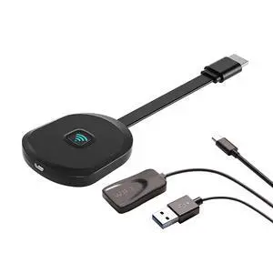 Wireless Display Adapter, Screen Mirroring for iOS Android Laptop | Mirror content from iOS, Android and laptops to TV,Projector or Display. No app required for setup Wireless Display Adapter, Screen Mirroring for iOS Android Laptop | Mirror content from iOS, Android and laptops to TV,Projector or Display. No app required for setup