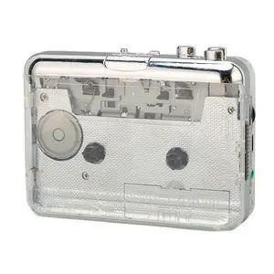 Vintage Portable Cassette Player with Clear Stereo Sound, FM Radio, Auto Reverse Function, 3.5mm Headphone Jack for Magnetic Tape Playback, Compatible with Headphones Vintage Portable Cassette Player with Clear Stereo Sound, FM Radio, Auto Reverse Function, 3.5mm Headphone Jack for Magnetic Tape Playback, Compatible with Headphones