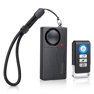 113dB Door Handle Alarm, with Remote Control | 200ft Remote Control, Easy Installation No Drilling, Security Alarm for Home, Apartment, Renters, Kids & Elderly Safety 113dB Door Handle Alarm, with Remote Control | 200ft Remote Control, Easy Installation No Drilling, Security Alarm for Home, Apartment, Renters, Kids & Elderly Safety