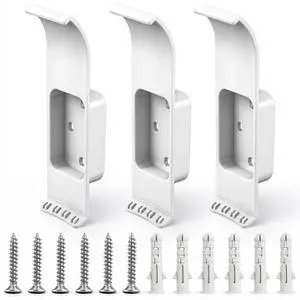 3 Pack Wall Mount Holder Compatible with Eero Max 7, Wall Stand Router Bracket Holder Only Compatible with Eero Max 7 Tri-Band Mesh Wi-Fi System Extender, No Messy Wires Space Saving 3 Pack Wall Mount Holder Compatible with Eero Max 7, Wall Stand Router Bracket Holder Only Compatible with Eero Max 7 Tri-Band Mesh Wi-Fi System Extender, No Messy Wires Space Saving