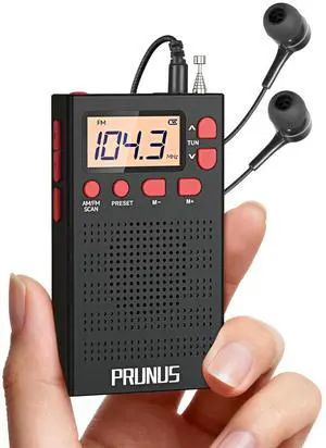 J-125 Pocket AM FM Radio Portable Mini Radio with Stereo Earphone | Battery Operated Radio by 2 AAA, Manual Preset, Lock Key, Walk man Radios Digital Radio for Hiking, Travel J-125 Pocket AM FM Radio Portable Mini Radio with Stereo Earphone | Battery Operated Radio by 2 AAA, Manual Preset, Lock Key, Walk man Radios Digital Radio for Hiking, Travel