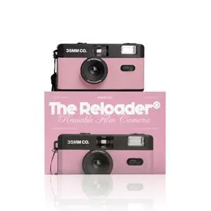 35mm Reusable Film Camera with Flash, Compatible with All 35mm Film, Analog Point & Shoot with Manual Advance & Rewind, Perfect for Travel, Beginners & Everyday Nostalgia - Ballerina 35mm Reusable Film Camera with Flash, Compatible with All 35mm Film, Analog Point & Shoot with Manual Advance & Rewind, Perfect for Travel, Beginners & Everyday Nostalgia - Ballerina