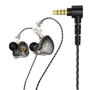 DX2 in Ear Monitor Headphones, HiFi Stereo IEM Earphones, Noise Isolating Professional Earbuds,Dynamic Dual Driver Wired Earbuds with Detachable Cable, Noise Canceling Headset (Black,No Mic) DX2 in Ear Monitor Headphones, HiFi Stereo IEM Earphones, Noise Isolating Professional Earbuds,Dynamic Dual Driver Wired Earbuds with Detachable Cable, Noise Canceling Headset (Black,No Mic)