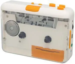 Portable Cassette Player, Cassette Audio Player Tape to MP3 Converter Compatible with Laptops Computer, Convert Mixtapes/Tape Cassettes to for /MP3 Portable Cassette Player, Cassette Audio Player Tape to MP3 Converter Compatible with Laptops Computer, Convert Mixtapes/Tape Cassettes to for /MP3