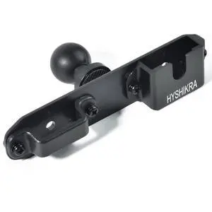 Universal Walkie Talkie Mount Holder with 25mm 1 Inch Ball Base, Heavy Duty Design for Handheld Transceiver, CB Mic and Speaker Microphone Compatible with RAM Mounts B Size Double Socket Arm Universal Walkie Talkie Mount Holder with 25mm 1 Inch Ball Base, Heavy Duty Design for Handheld Transceiver, CB Mic and Speaker Microphone Compatible with RAM Mounts B Size Double Socket Arm