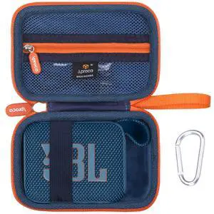 Case Compatible with JBL Go 4 / Go 3 Ultra-Portable Waterproof Dustproof Bluetooth Speaker, Portable Storage Bag for Accessories -Blue (Case Only) Case Compatible with JBL Go 4 / Go 3 Ultra-Portable Waterproof Dustproof Bluetooth Speaker, Portable Storage Bag for Accessories -Blue (Case Only)