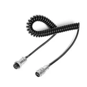 4 Pin Male to 6 Pin Female Microphone Cable Adapter 1.8M Durable Coiled Cord Compatible with CB Radio 880/980 4 Pin Male to 6 Pin Female Microphone Cable Adapter 1.8M Durable Coiled Cord Compatible with CB Radio 880/980