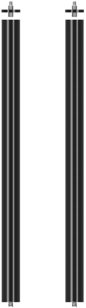 Modular Base Extension Rod 43.3"/110cm Pole Set (2X 21.6 Sections) | 35 mm/1.38" Diameter, Compatible with Titanrig Cart Products Modular Base Extension Rod 43.3"/110cm Pole Set (2X 21.6 Sections) | 35 mm/1.38" Diameter, Compatible with Titanrig Cart Products