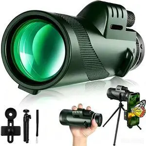 High Power HD Monocular Telescope - Green High Power HD Monocular Telescope - Green