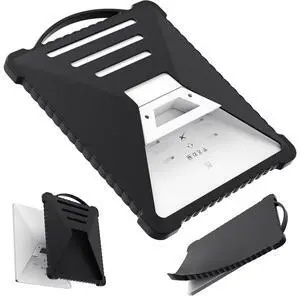 Starlink Mini Cover Protective Case, Portable Shockproof Starlink Mini Accessories Silicone Protection Satellite Dish Gift Gear. Black Starlink Mini Cover Protective Case, Portable Shockproof Starlink Mini Accessories Silicone Protection Satellite Dish Gift Gear. Black