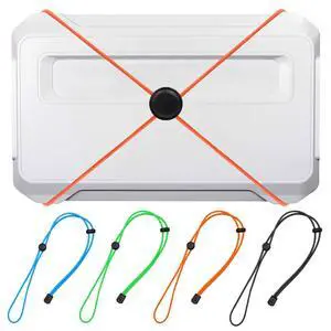 4 Pcs Thickened Fishing Graph Cover Straps, Cords of rubber | Adjustable Fish Finder Bungee for Securing Graph Cover for Travel 4 Pcs Thickened Fishing Graph Cover Straps, Cords of rubber | Adjustable Fish Finder Bungee for Securing Graph Cover for Travel