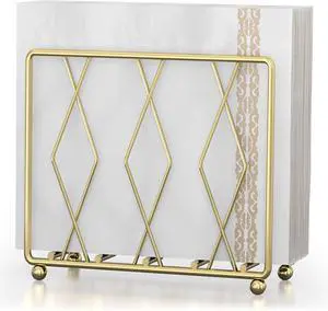 Gold Metal Napkin Holder for Table Gold Metal Napkin Holder for Table