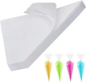Engorgio 200 Pcs Disposable Mini Piping Bags 8 inch Pastry Bag Pastry Crimpers Small Piping Bags Disposable Pastry Bags For Cake Macarons Dessert Decorations Cookies Baking Cupcakes (Clear) Engorgio 200 Pcs Disposable Mini Piping Bags 8 inch Pastry Bag Pastry Crimpers Small Piping Bags Disposable Pastry Bags For Cake Macarons Dessert Decorations Cookies Baking Cupcakes (Clear)
