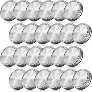 Geiserailie 24 Pieces Coin Slot Mason Jars Lids Regular Mouth & Piggy Bank Geiserailie 24 Pieces Coin Slot Mason Jars Lids Regular Mouth & Piggy Bank