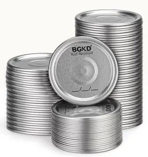 24Pcs Rust-Proof Wide Mouth Canning Lids, Wide Mouth Mason Jar Lids for Ball or Kerr, Large Mouth Mason Jars Lids (Only Lids, No Rings) 24Pcs Rust-Proof Wide Mouth Canning Lids, Wide Mouth Mason Jar Lids for Ball or Kerr, Large Mouth Mason Jars Lids (Only Lids, No Rings)
