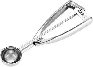 Fayomir Mini Cookie & Melon Ball Scoop, 2 Teaspoon/10ml/0.33 OZ, 18/8 Stainless Steel Fayomir Mini Cookie & Melon Ball Scoop, 2 Teaspoon/10ml/0.33 OZ, 18/8 Stainless Steel