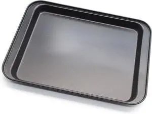 Cookie Baking Sheet, 9.5 Inch x 7 Inch Square Iron Plate with Nonstick Coating for Baking Cookie, Roast Meat, Baking Cake, Bread and other Foods (1) Cookie Baking Sheet, 9.5 Inch x 7 Inch Square Iron Plate with Nonstick Coating for Baking Cookie, Roast Meat, Baking Cake, Bread and other Foods (1)