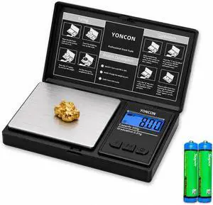 Gram Scale- 500g Ultra-Precise Digital Scale .01 Gram Accuracy for Jewelry, Diamonds, Gold & Silver, Portable Pocket Scale with LCD Display, Tare Function - Perfect for Jewelers & Collectors Gram Scale- 500g Ultra-Precise Digital Scale .01 Gram Accuracy for Jewelry, Diamonds, Gold & Silver, Portable Pocket Scale with LCD Display, Tare Function - Perfect for Jewelers & Collectors