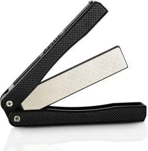 5" Diamond Pocket Sharpener Folding Knife Garden Tools Sharpening 400/600 Grit Double Sided 5" Diamond Pocket Sharpener Folding Knife Garden Tools Sharpening 400/600 Grit Double Sided
