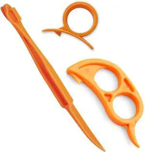 Orange Peeler Tools Citrus Peel Cutter Plastic Easy Fruit Vegetable Slicer Cutter Lemon Peeler Opener Remover Fruit Tools Kitchen Accessory Knife Cooking Tool Kitchen Gadgets Peelers,3 Pack Orange Peeler Tools Citrus Peel Cutter Plastic Easy Fruit Vegetable Slicer Cutter Lemon Peeler Opener Remover Fruit Tools Kitchen Accessory Knife Cooking Tool Kitchen Gadgets Peelers,3 Pack