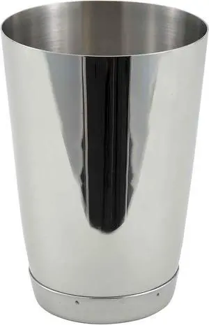 Winco 15 oz Stainless Steel Bar Shaker Cup Winco 15 oz Stainless Steel Bar Shaker Cup