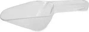 Rubbermaid Commercial Products Plastic Utility Ice Scooper, 6-ounce, Clear, Dishwasher Safe Kitchen Scoop for Weddings/Bar/Ice Bucket/Kitchen/Popcorn Rubbermaid Commercial Products Plastic Utility Ice Scooper, 6-ounce, Clear, Dishwasher Safe Kitchen Scoop for Weddings/Bar/Ice Bucket/Kitchen/Popcorn