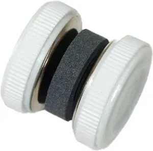 Chef Craft 20494 Knife Sharpener, White, 1.75" Chef Craft 20494 Knife Sharpener, White, 1.75"