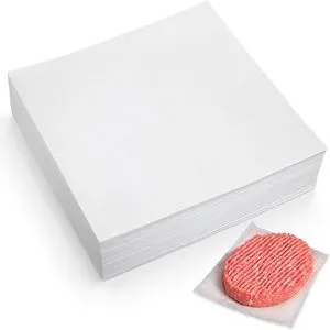 300Pcs Burger Patty Paper, AIMEIKI 7x7 Inch Precut Parchment Paper Squares for Burger Press, Unbleached Smash Burger Paper Sheets for Baking, Freezing, Wrapping Candies, Oven & Microwave Safe 300Pcs Burger Patty Paper, AIMEIKI 7x7 Inch Precut Parchment Paper Squares for Burger Press, Unbleached Smash Burger Paper Sheets for Baking, Freezing, Wrapping Candies, Oven & Microwave Safe