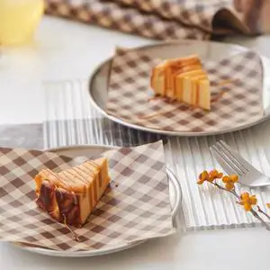 100Pcs Wax Paper Sheets for Food, Basket Liners Food Picnic Paper Sheets Greaseproof Deli Wrapping Sheets,BBQ paper,Coffee-colored checkered printing (7.1×7.1 in) 100Pcs Wax Paper Sheets for Food, Basket Liners Food Picnic Paper Sheets Greaseproof Deli Wrapping Sheets,BBQ paper,Coffee-colored checkered printing (7.1×7.1 in)