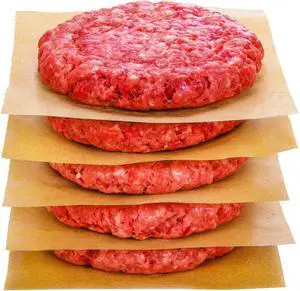 Hiware 200 Count Unbleached Patty Paper, Burger Patty Paper, Non-Stick Wax Paper Sheets for Separate Burgers, Cookies & Other Foods When Storing, Freezing - 6 x 6 Hiware 200 Count Unbleached Patty Paper, Burger Patty Paper, Non-Stick Wax Paper Sheets for Separate Burgers, Cookies & Other Foods When Storing, Freezing - 6 x 6