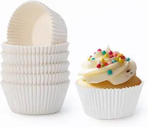 Mini Cupcake Liners,500 pcs White Mini Muffin Liners for Baking Mini Cupcake Liners,500 pcs White Mini Muffin Liners for Baking