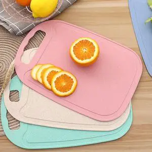3 Pack Mini Kitchen Cutting Board Set Small Fruit Cutting Board Wheat Straw Plastic Cutting Boards Mats Dishwasher Safe, Juice Grooves, Thicker Boards Easy Grip Handle, Non Porous(13 Inch x 8.5 Inch) 3 Pack Mini Kitchen Cutting Board Set Small Fruit Cutting Board Wheat Straw Plastic Cutting Boards Mats Dishwasher Safe, Juice Grooves, Thicker Boards Easy Grip Handle, Non Porous(13 Inch x 8.5 Inch)