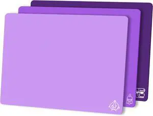 ZVP Flexible Plastic Cutting Board Set of 3 Gradient Color, Colorful Chopping Boards, BPA Free Mats, Non Slip, Dishwasher Safe, 15x12 Inch, Purple Multi-Color ZVP Flexible Plastic Cutting Board Set of 3 Gradient Color, Colorful Chopping Boards, BPA Free Mats, Non Slip, Dishwasher Safe, 15x12 Inch, Purple Multi-Color