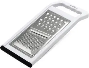 Chef Craft Select Stainless Steel Grater, 5 x 11 inch 1 piece, White Chef Craft Select Stainless Steel Grater, 5 x 11 inch 1 piece, White