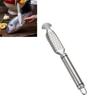 1Pc Fish Scales Scraping Tool,Multifunction Stainless Steel Fish Scale Knife Fish Cleaning Kit,Fish Scale Peeler,Fish Descaler Tool,Fish Scaler Remover,Fish Scaler Fish Scale Removing Tool 1Pc Fish Scales Scraping Tool,Multifunction Stainless Steel Fish Scale Knife Fish Cleaning Kit,Fish Scale Peeler,Fish Descaler Tool,Fish Scaler Remover,Fish Scaler Fish Scale Removing Tool