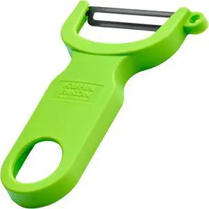 Kuhn Rikon Original Swiss Peeler, 4-Inch, Green Kuhn Rikon Original Swiss Peeler, 4-Inch, Green