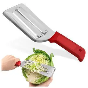 Cabbage Shredder with Dual Blade, 11.8 Inch Stainless Steel Slicer Cabbage Shredder with Dual Blade, 11.8 Inch Stainless Steel Slicer