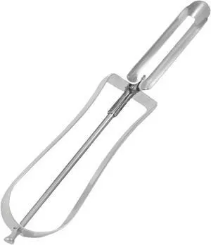 Professional Stainless Steel Peeler - Swivel Blade, Ergonomic Handle, Potato Eye Remover - Commercial Grade Vegetable Peeler for Potatoes, Carrots, Apples - Dishwasher Safe Professional Stainless Steel Peeler - Swivel Blade, Ergonomic Handle, Potato Eye Remover - Commercial Grade Vegetable Peeler for Potatoes, Carrots, Apples - Dishwasher Safe