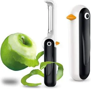 Potato Carrot Peeler Foldable Penguin Shaped Fruit Vegetable Peelers for Kitchen Potato Carrot Peeler Foldable Penguin Shaped Fruit Vegetable Peelers for Kitchen