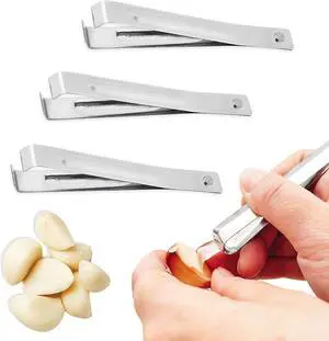 3PCS Garlic Peeler Clips, Garlic Skin Remover, Avoid Smell on Hands 3PCS Garlic Peeler Clips, Garlic Skin Remover, Avoid Smell on Hands