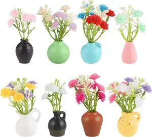 Hapric 8 Pcs Cute Mini Vase Fridge Magnets for Refrigerator Decorative Hapric 8 Pcs Cute Mini Vase Fridge Magnets for Refrigerator Decorative