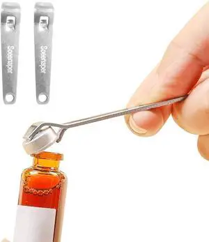 Mini Bottle Opener Botox Vials Opener Phial Cap Remover Oral Liquid Cap Lifter Clinic Hospital Medicine Bottle Opener Soad Beer Canned Beverages Opener Simple Small Strong (2 PCS) Mini Bottle Opener Botox Vials Opener Phial Cap Remover Oral Liquid Cap Lifter Clinic Hospital Medicine Bottle Opener Soad Beer Canned Beverages Opener Simple Small Strong (2 PCS)