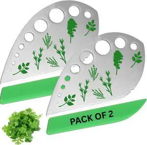 Herb Stripper 9-Hole Stainless Steel Herb Peeler for Quick Leaf Stripping Multi-Purpose Kale, Rosemary, and Basil Stripper with Cutting Edge Durable & Easy to Clean Kitchen Gadget (2) Herb Stripper 9-Hole Stainless Steel Herb Peeler for Quick Leaf Stripping Multi-Purpose Kale, Rosemary, and Basil Stripper with Cutting Edge Durable & Easy to Clean Kitchen Gadget (2)