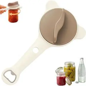 Upgraded Jar Opener 4-in-1, Adjustable Jar Opener for Weak Hands & Bottle Opener, Fits Kitchen Jars, Bottles and Cans, Top Jar Openers for Seniors Upgraded Jar Opener 4-in-1, Adjustable Jar Opener for Weak Hands & Bottle Opener, Fits Kitchen Jars, Bottles and Cans, Top Jar Openers for Seniors