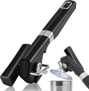 2 in 1 Safety Can Opener Manual Smooth Edge & Bottle Opener, No-Trouble-Lid-Lift Manual Can Opener with Magnet, Large Rubber Handle & Stainless Steel Blade, Side Cut Hand Can Opener for Kitchen 2 in 1 Safety Can Opener Manual Smooth Edge & Bottle Opener, No-Trouble-Lid-Lift Manual Can Opener with Magnet, Large Rubber Handle & Stainless Steel Blade, Side Cut Hand Can Opener for Kitchen