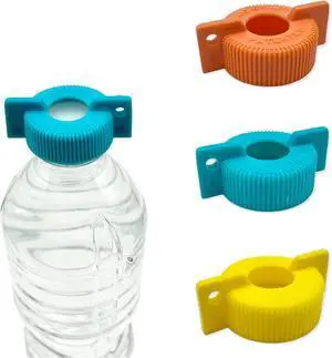3-Pack WATER BOTTLE Opener ERGO OPENER | Arthritis Sufferers Elderly Seniors Weak Hands | Easy Twist-Off Plastic Bottle Opening Tool Travel On-Go | Carpal Tunnel | MADE in USA 3-Pack WATER BOTTLE Opener ERGO OPENER | Arthritis Sufferers Elderly Seniors Weak Hands | Easy Twist-Off Plastic Bottle Opening Tool Travel On-Go | Carpal Tunnel | MADE in USA