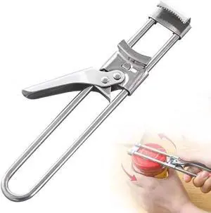 Jar Opener for Weak Hands,Adjustable Stainless Steel Can Opener, Jar Gripper Tight Lid Opener, Kitchen Gadgets, Easy Jar Opener for the Elderly and Children (1Pc) Jar Opener for Weak Hands,Adjustable Stainless Steel Can Opener, Jar Gripper Tight Lid Opener, Kitchen Gadgets, Easy Jar Opener for the Elderly and Children (1Pc)